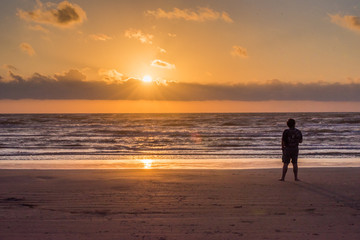 Morning on the beach