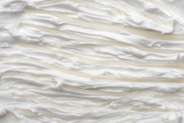 cream texture close-up