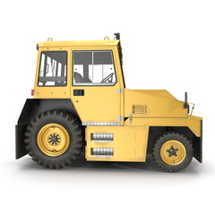 Airport Push Back Tractor Hallam HE50. 3D illustration