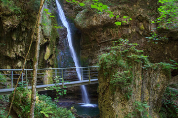 Hinanger Wasserfall im Oberallgäu