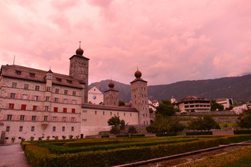 Stockalperschloss  in Brig Kanton Wallis 