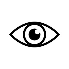 vector eye design on a white background