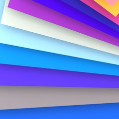 Fototapeta premium 3d rendered geometric pattern.