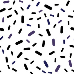 Dark Purple vector seamless texture with colored lines.
