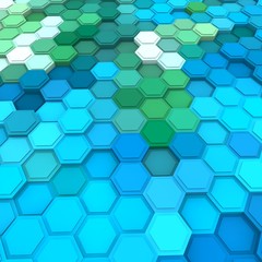 3d geometric colorful backdrop pattern.