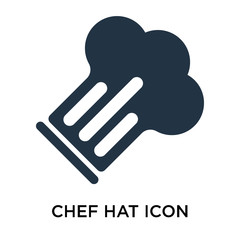 chef hat icons isolated on white background. Modern and editable chef hat icon. Simple icon vector illustration.