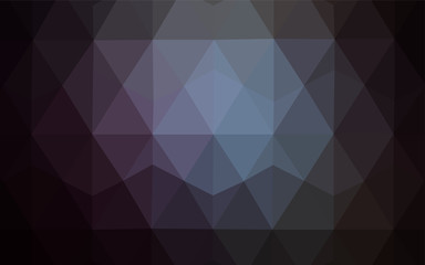 Light Green vector gradient triangles pattern.