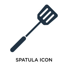spatula icons isolated on white background. Modern and editable spatula icon. Simple icon vector illustration.