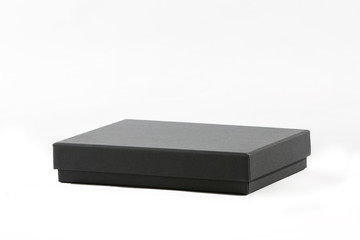 Gray Linen Gift Box with Lid