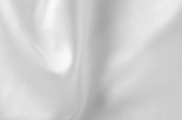 Fototapeta premium Softly Draping White Satin Background Texture