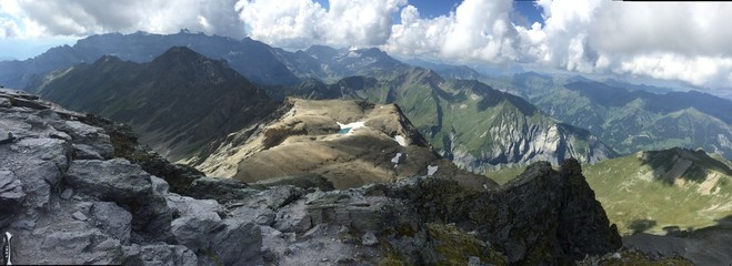 Alpen in der Schweiz 