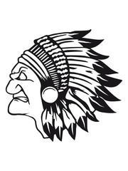 indianer häuptling böse