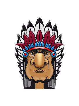 indianer h&auml;uptling
