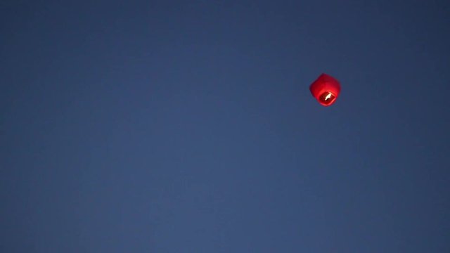 Chinese flying lantern