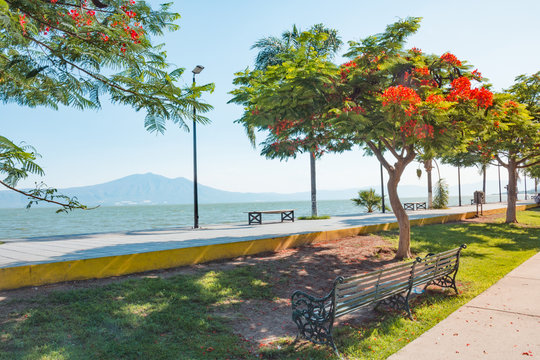 Beautiful Lake of Chapala in Jalisco, Mexico