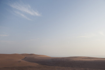 Desert and Sky, moonscape in South America