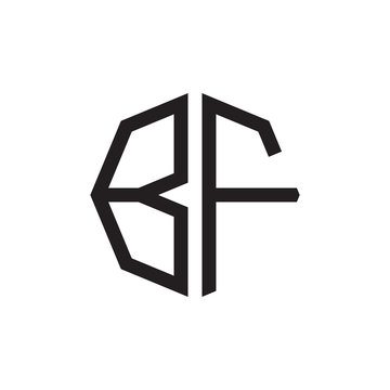 two letter BF octagon logo