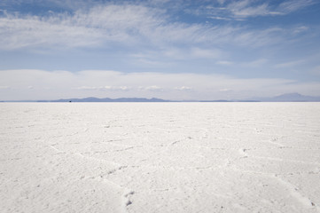 World's largest salt flats in Bolivia, Uyuni