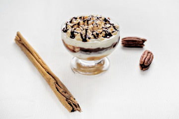 Dulce de guanabana, on a white background.