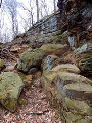 Whipps Ledges Detail of Rocks