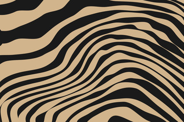 Close up Stripe Animal Pattern