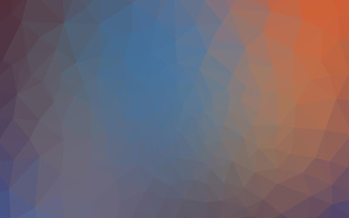 Light Blue, Red vector low poly texture.