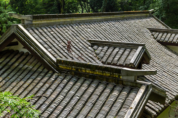 Ancient buildings in Yuelu Academy, Hunan, China