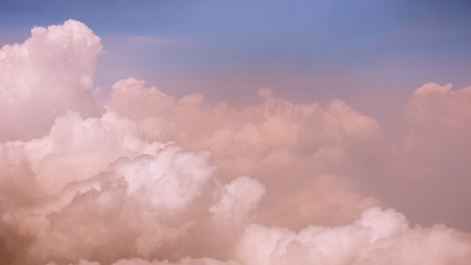 Beauty sky and clouds in nature