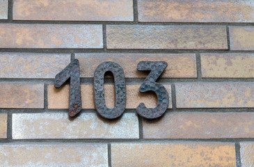 Number on the street