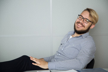 Fototapeta premium people work in the office