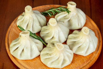 Georgian traditional Khinkali