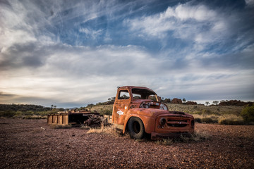 Old abandonded truck