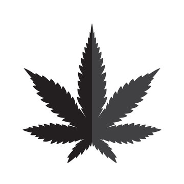 Marijuana vector cannabis leaf weed logo icon clip art illustration graphic