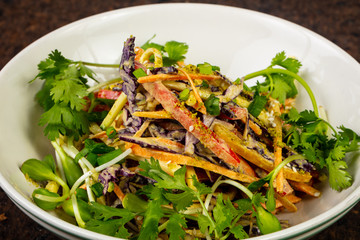 Delicious vitamin salad