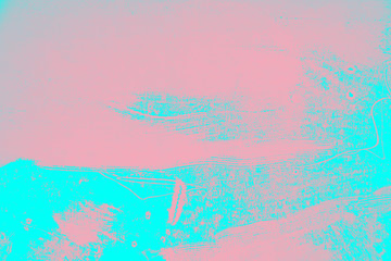 Fototapeta na wymiar blue and pink hand painted brush grunge background texture 