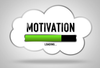 Fototapeta premium Motivation loading bar