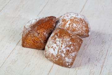 Delicious baked muffins