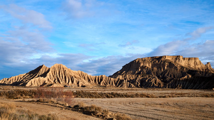 Las Bardenas Reales, Spain