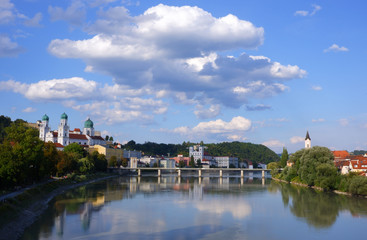 Fototapeta na wymiar Spaziergang in Passau