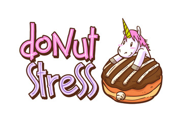 cute unicorn and donuts quotes