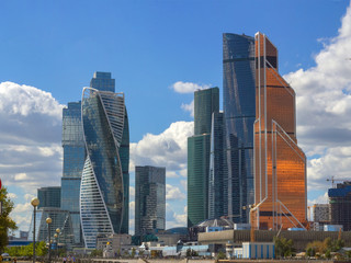 Obraz premium Moscow International Business Center