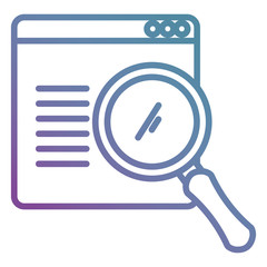 documents with magnifying glass