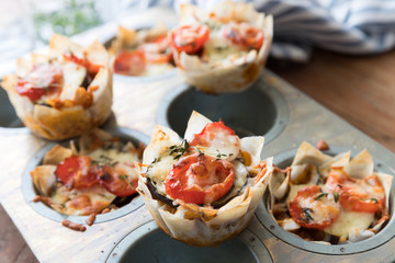 ミートパイ作り