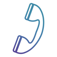 telephone old isolated icon