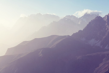 Fototapeta premium Góry Fann