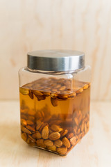 activated Almonds ready to be made into almond milk