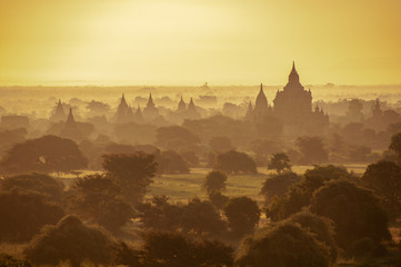 Floating over Bagan #4