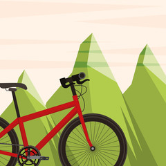 Fototapeta premium bike ride repair and shop design card