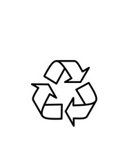 Obraz premium リサイクル(線画)