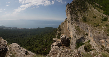 Sea view from Mount Ai-Petri